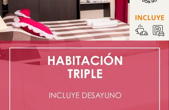 Habitación Triple 3 (mín. 3 noches)